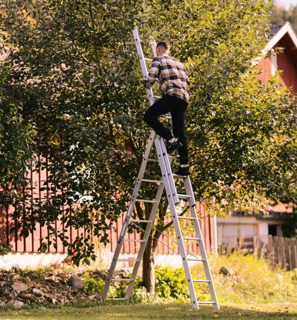 Fullt utsnitt av Kombistige 3-delt (produktet) i brukssituasjon