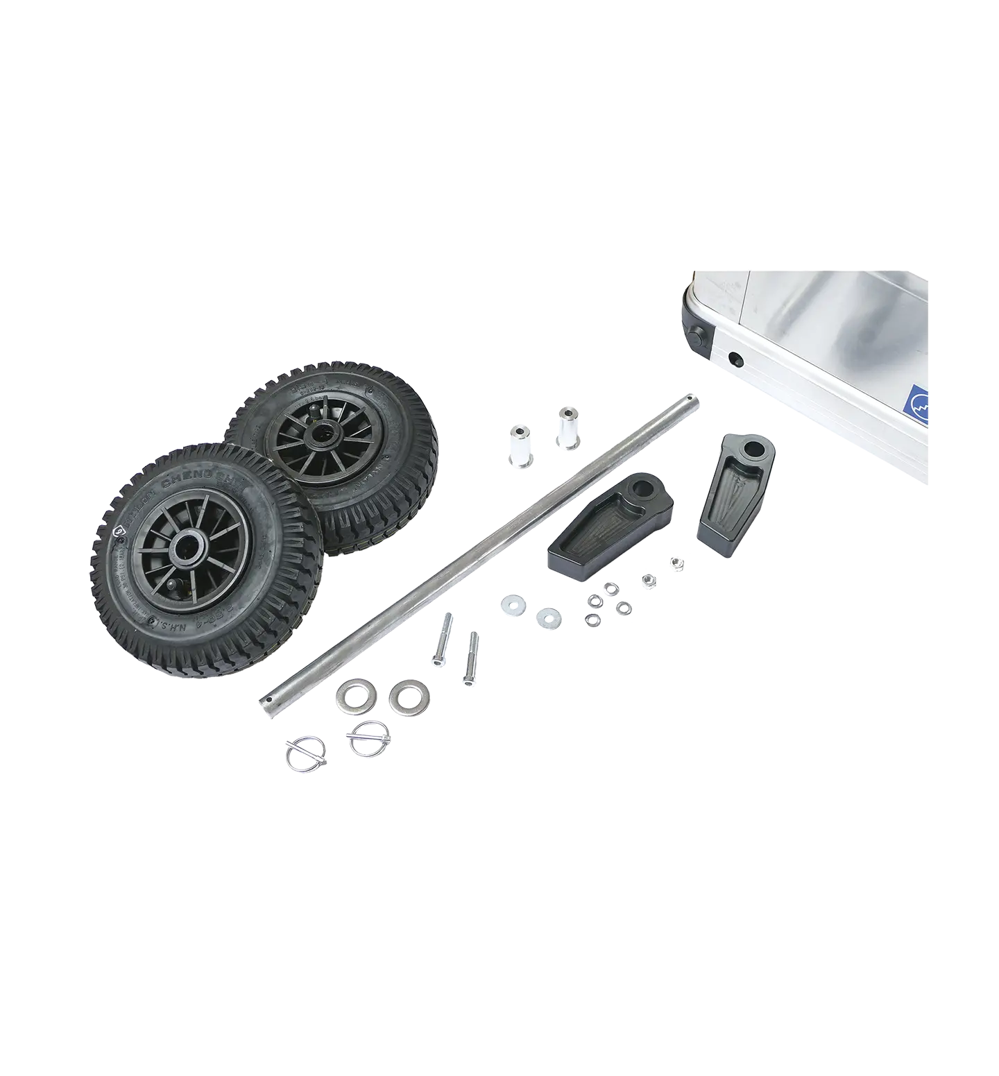 K424 XC Offroad Hjulsett Aluminiumskasse Luft 220mm 2stk (Kassebredde: 40cm)