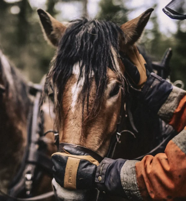 Ekstra utsnitt av Winter Pro Vintervotter (produktet) i brukssituasjon