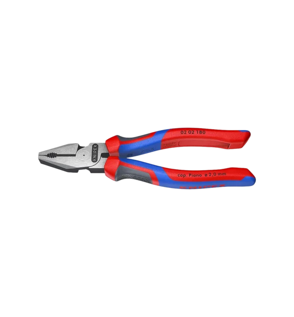 Fullt utsnitt av Ergo Kombinasjonstang Kraft 180mm (produktet) fremstilt på en transparent bakgrunn