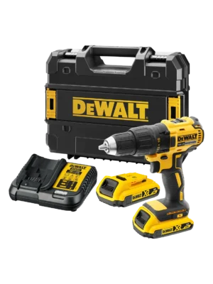Fullt utsnitt av DCD777 Drill 18V XR (produktet) fremstilt på en transparent bakgrunn
