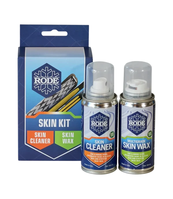 Fullt utsnitt av Skin Kit Vedlikeholdssett Felleski (produktet) fremstilt på en transparent bakgrunn