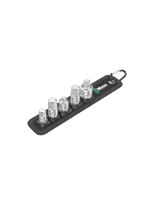 Fullt utsnitt av 781/5 Set 1 Firkantadaptersett 5stk (produktet) fremstilt på en transparent bakgrunn