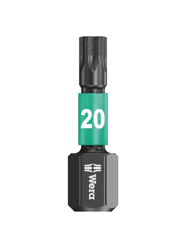 Detaljer på Bit-Box 20 TX HF Bits Torx TX20 20stk (produktet) fremstilt på en transparent bakgrunn