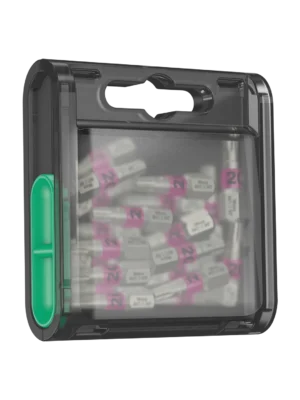 Fullt utsnitt av Bit-Box 20 TX HF Bits Torx TX20 20stk (produktet) fremstilt på en transparent bakgrunn