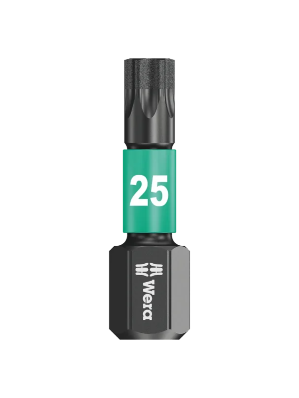 Detaljer på Bit-Box 20 TX HF Bits Torx TX25 20stk (produktet) fremstilt på en transparent bakgrunn