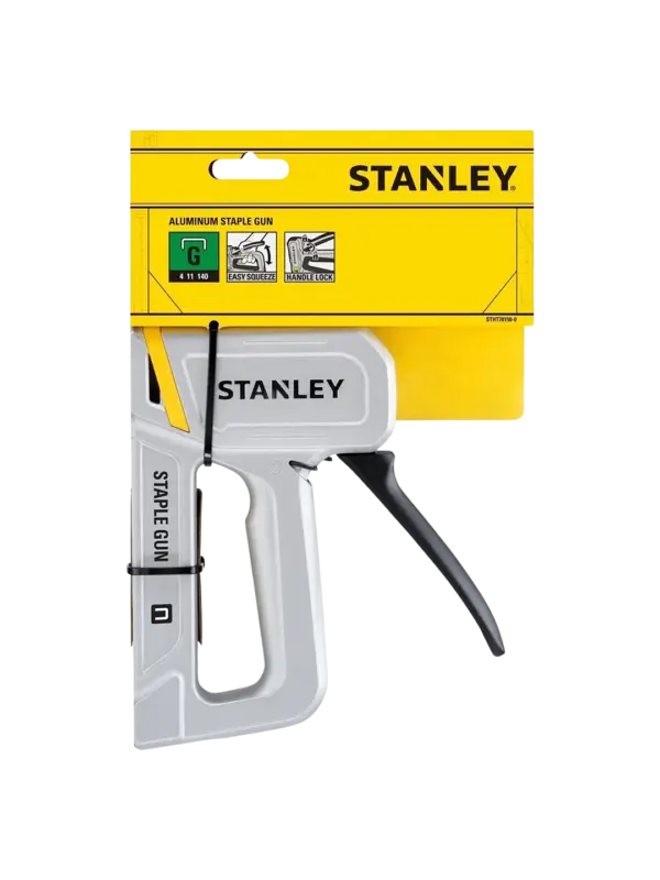Fullt utsnitt av Stiftepistol Aluminium G-stifter 6-14mm (produktet) fremstilt på en transparent bakgrunn