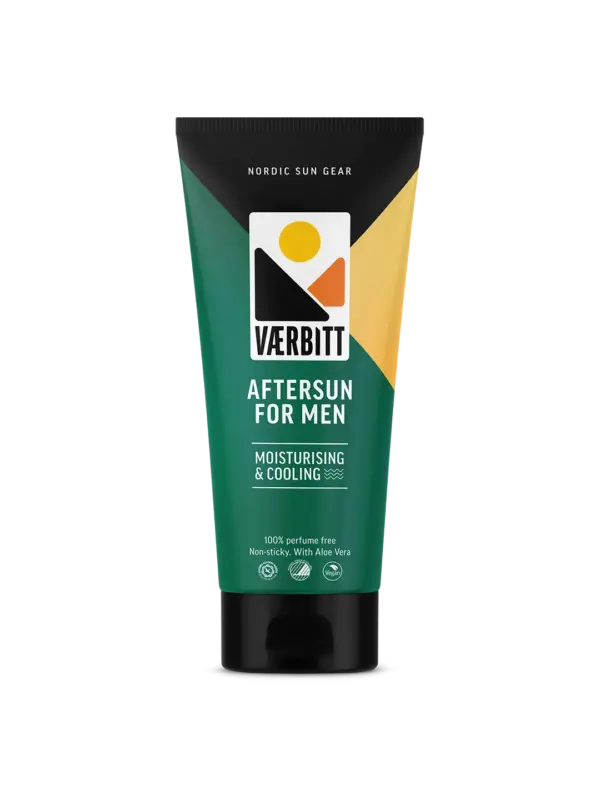 Ekstra utsnitt av Aftersun for menn 200ml (produktet) i brukssituasjon